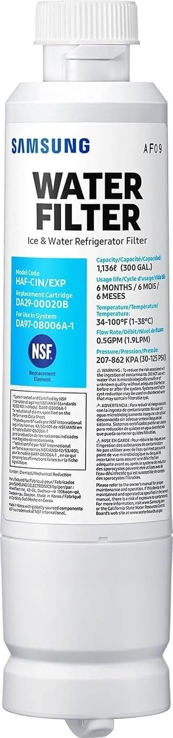 Samsung HAF-CIN Refrigerator Filter