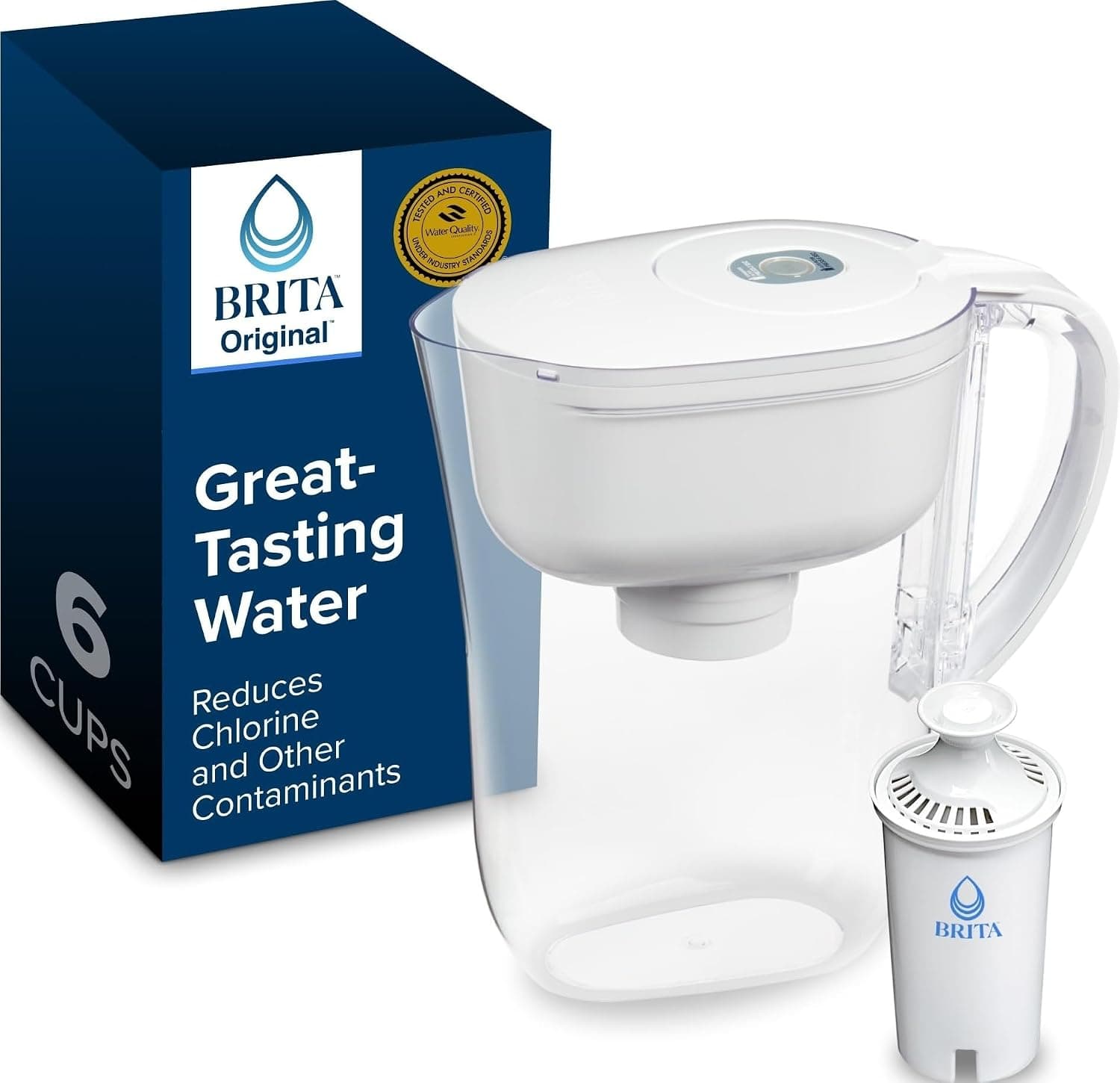 Brita Small Pitcher, 6 cup