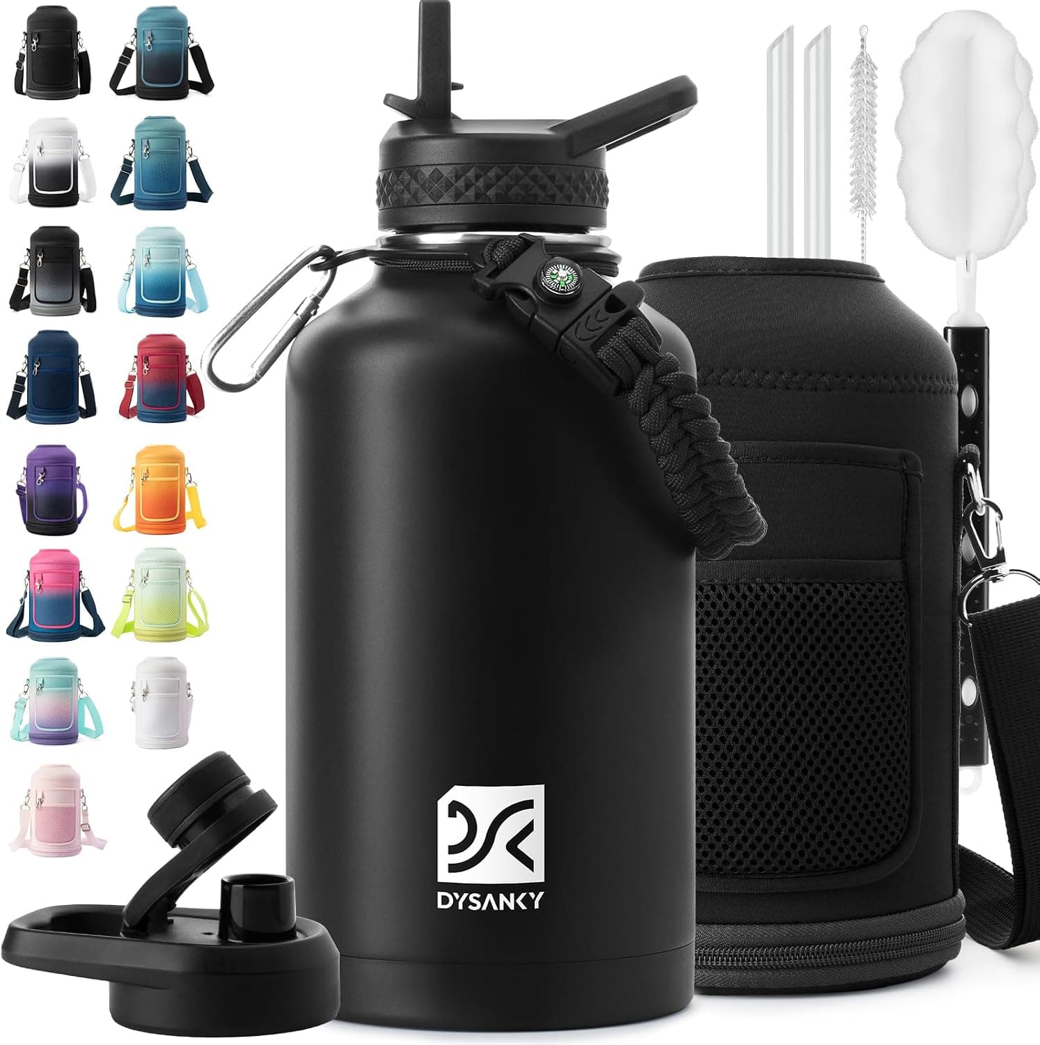 DYSANKY Insulated Water Jug, 64 oz